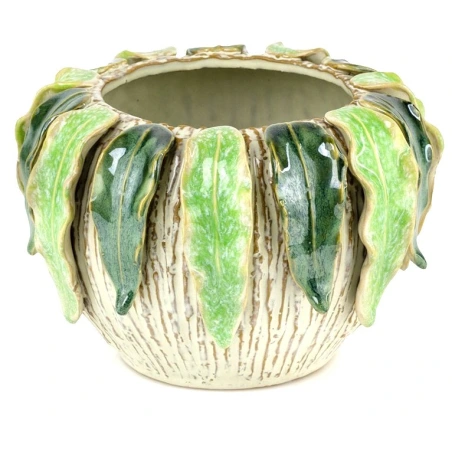 Ceramic Flower Pot, 20×14 cm