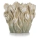 Ceramic Flower Pot, 21×17 cm, Cream Color
