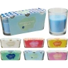Scented Candles in Glass Container, 5×6 cm, 1 Pack - 3 Pieces