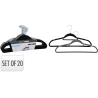 Clothes Hangers (Felt Base) Set, 1 Pack - 20 Pieces