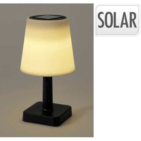 Saulės stalo LED lempa, h 23 cm
