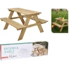 Kids Picnic Table, 79×89× H 50 cm