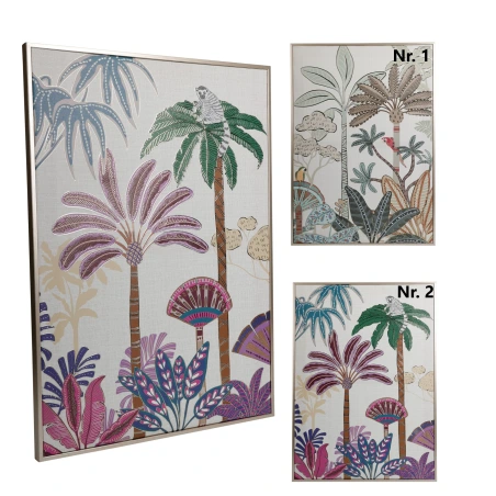 Wall Decoration in Frame, 70×50 cm