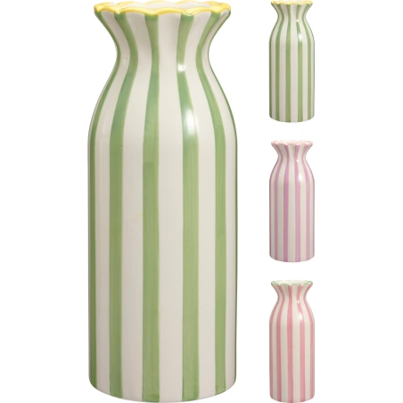 Striped Vase, 95×250 mm
