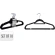 Clothes Hanger Set (Felt Base), 1 pack - 10 pcs