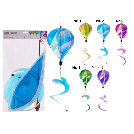 Karājamā dekorācija - karstā gaisa balons, 110 cm