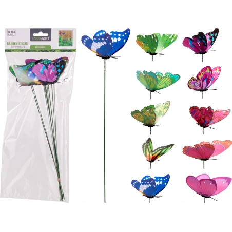 Garden Decoration "Butterflies", 1 Pack - 10 pcs