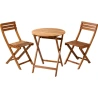 Bistro Set, 1 Set - 3 pcs. (Table + 2 Chairs)