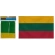 Lithuanian Flag, 90×150 cm