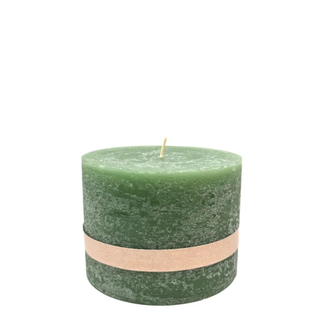 Green Candle, 10×9 cm