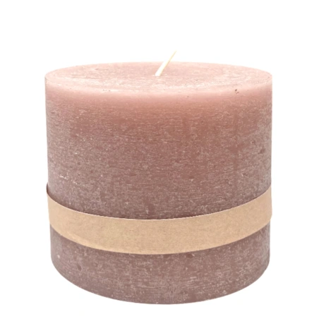Pink Candle, 14×14 cm
