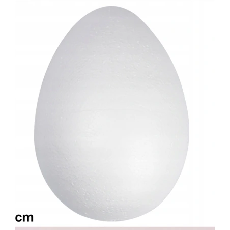 Styrofoam Egg, 7.5 cm
