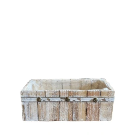 Koka puķu pods, 32×11× H 10,5 cm