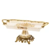 Decorative Tray With Stand, 18×43×18 cm