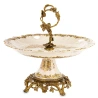 Decorative Tray With Stand, 28×30.5×30.5 cm
