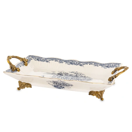 Decorative Tray, 8.5×39×20.5 cm