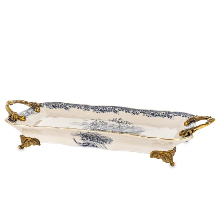 Decorative Tray, 8×43.5×18 cm