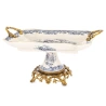 Decorative Tray With Stand, 20.5×38×26 cm