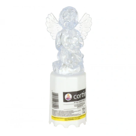LED Insert "Angel" (15×6 cm) with Batteries (2×R6)