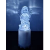LED Insert "Angel" (15×6 cm) with Batteries (2×R6)