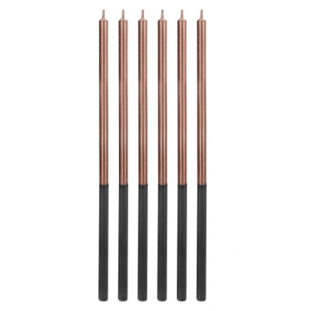 Dzimšanas dienas svecītes, 14,5 cm, 1 iep. - 6 gab.