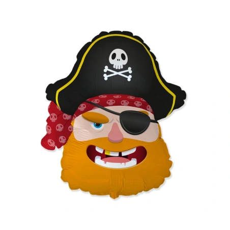 24" FX Foil Balloon (86×66 cm) “Pirate Head”
