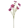 Artificial Cosmos Flower, 80 cm, Dark Pink Color