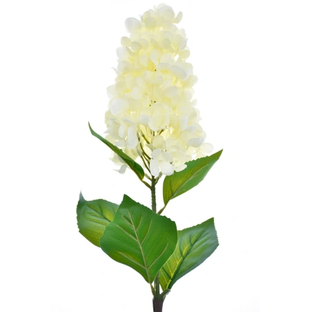 Dirbtinė hortenzija, 74 cm, kreminės spalvos