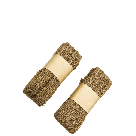 Jute Ribbon, 4 cm × 2 m, Natural Color