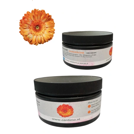 Absorbent Flower Dye, 100 g, Champagne Color