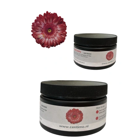 Absorbent Flower Dye, 100 g, Brown Color