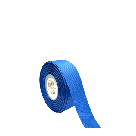 Polyester Grosgrain Ribbon, 25 y (~23 m), Blue