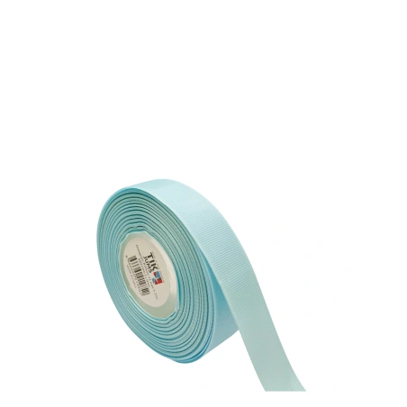 Polyester Grosgrain Ribbon, 25 y (~23 m), Light Blue