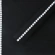 Velvet wrapping paper with beads, 53×58 cm, black color, 1 pack – 5 pcs.