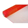 Red - Gold Mesh, 53 cm × 9 yd