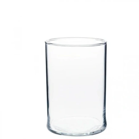 Transparent Polyethylene Vase, 12×40 cm