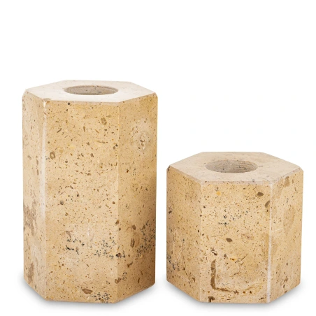 Svečturi, 1 komplekts - 2 gab. - 9×6×5,5 cm, 9×6×5,5 cm, 6×5,5×5,5 cm