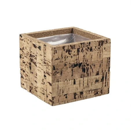 Cork Plant Pot, 10×12×12 cm