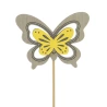 Drugelis, 4,5×6 cm, ant 10 cm lazdelės