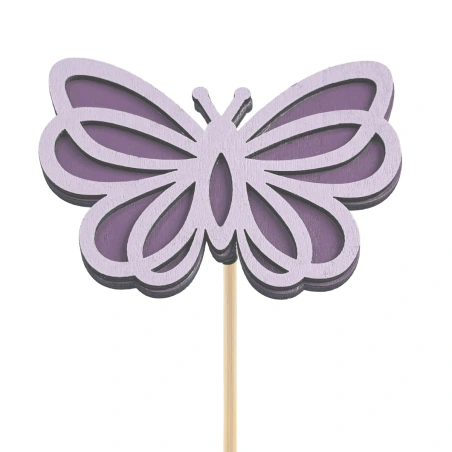 Butterfly, 8 cm, on 50 cm Stick