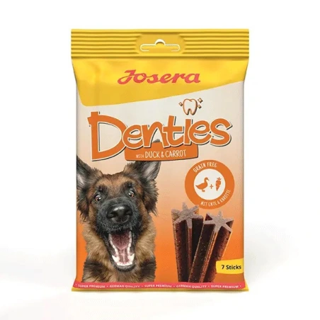 Josera Denties gardumi suņiem ar pīles gaļu un burkāniem, 180 g