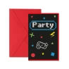Invitations With Envelopes, 10×15 cm, 1 Pack – 6 pcs.