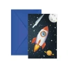 Invitations With Envelopes, 10×15 cm, 1 Pack – 6 pcs.