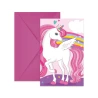 Invitations With Envelopes, 10×15 cm, 1 Pack – 6 pcs.