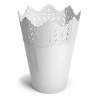 Plastikinis vazonas „Karūna“ 2W, 14,5×19 cm