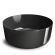 Puķupods Oli Bowl 26, 26 × 26 cm, melna