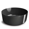 Puķupods Oli Bowl 26, 26 × 26 cm, melna
