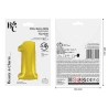 Foil Balloon "Number 1", 92 cm, Gold
