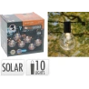 Svētku gaismas ar saules enerģiju, 10 LED