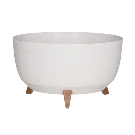 Planter with Legs, 47 cm, Beige